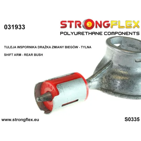 031933A: Tuleja wspornika drążka zmiany biegów - tylna SPORT