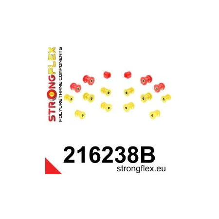 216238B: Zestaw tulei tylnego zawieszenia