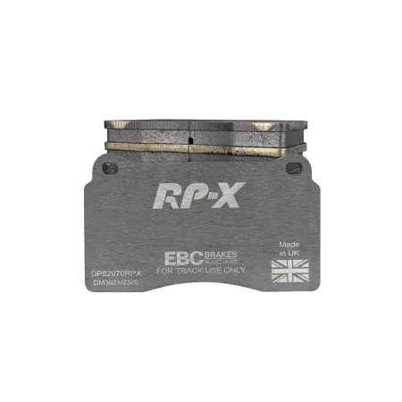 DP82070RPX Sportowe klocki hamulcowe RP-X Racing EBC Brakes AC MK VI Aston Martin DB9 Vantage Audi RS3 8P TTRS quattro 8J TTRS quattro Plus 8J BMW ALP