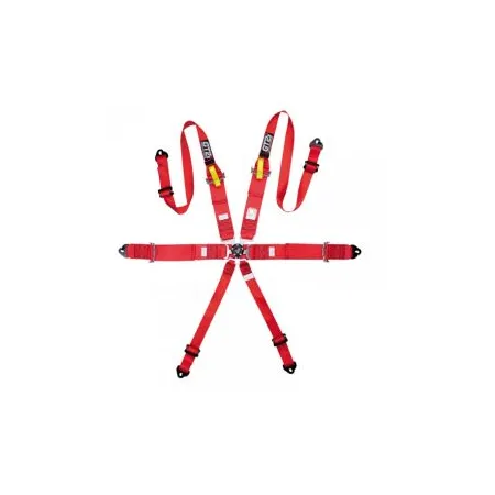 GT2I Sedan Harness Race 6-Points Red FIA Approved 8853-16 up to 2030