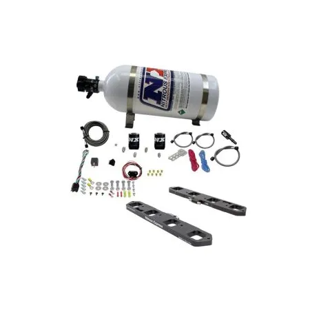 Direct Port Plate System with 10Lb Bottle for 5.7L / 6.1L / 6.4L Hemi Nitrous Express NX 20958-10