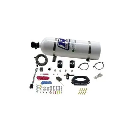 Nitrous Plate System with 15Lb Bottle for Chevrolet Corvette C8 LT2 Nitrous Express NX 20962-15
