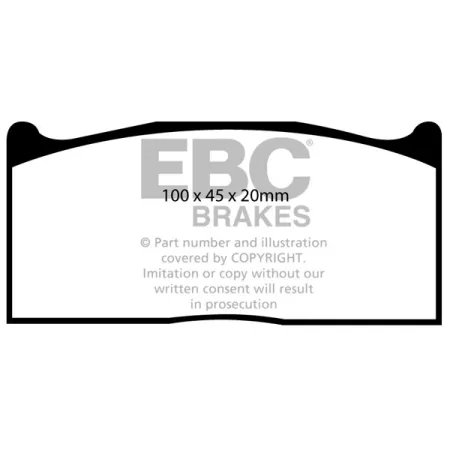 DP4044R Klocki hamulcowe YELLOWSTUFF EBC Brakes