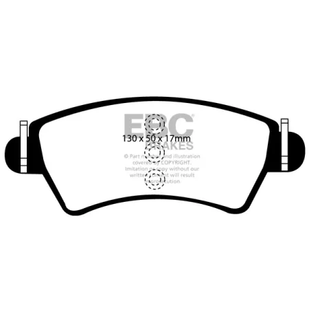 DP1234 Klocki hamulcowe ULTIMAX2 EBC Brakes Citroen Xsara Xsara Estate Peugeot 206 206CC 306 206 Gti