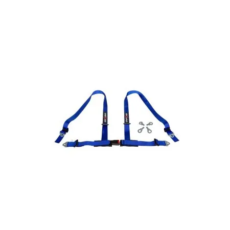 DriftShop 4 Point Harness 2" Blue Road Approved ECE