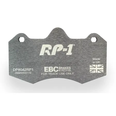 DP8042RP1 Sportowe klocki hamulcowe RP-1 Racing EBC Brakes Aston Martin Vanquish Vanquish S GINETTA F400 G60 Lotus Evora MORGAN Plus 8 Aero 8 Aero Cou