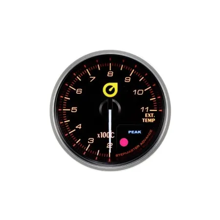 Wskaźnik New Auto Gauge EGT 60mm bursztynowy