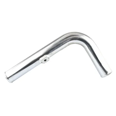 Kolanko aluminiowe 90' 57mm 60cm typ L ze wspawaną flanszą map sensor 12mm