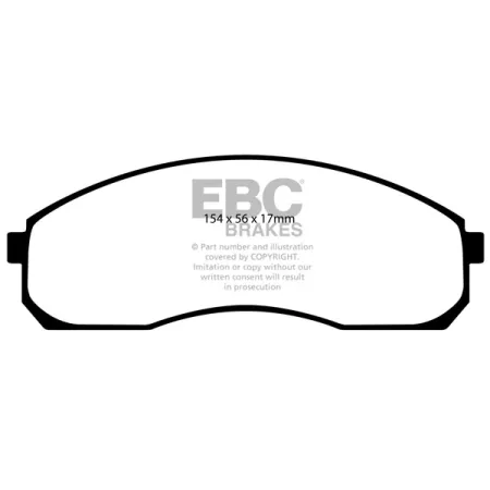 DP1423 Klocki hamulcowe ULTIMAX2 EBC Brakes KIA Carnival Sedona