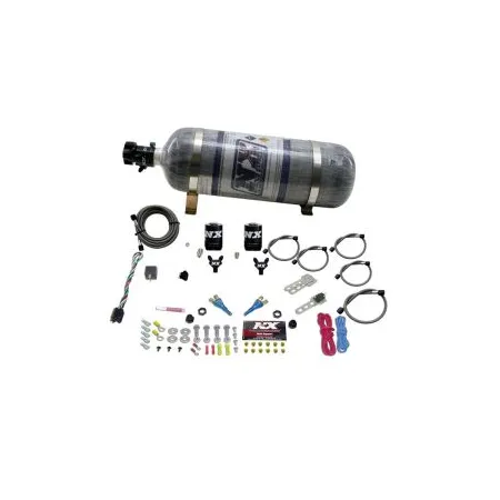 Dual Nozzle with 12Lb Bottle for Dodge Viper EFI (100-300Hp) Nitrous Express NX 20325-12