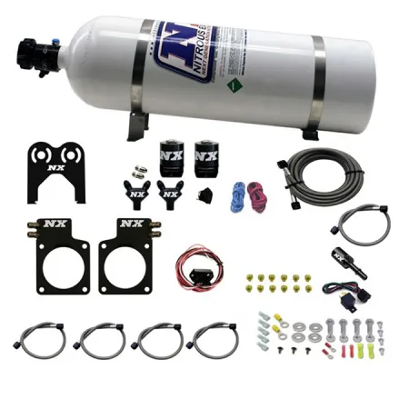 Nitrous Plate System (50-150Hp) with 15Lb Bottle for Nissan Gt-R R35 Nitrous Express NX 20717-15