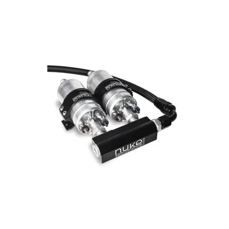 Nuke Performance Fuel Log Collector for 2x WALBRO GSL392 Fuelpumps