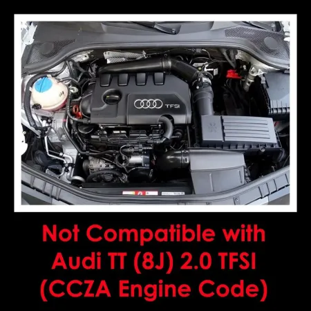 Dedykowany układ dolotowy Ramair JSK-141-BK Audi TT 8J 2.0 TFSI EA888 CESA