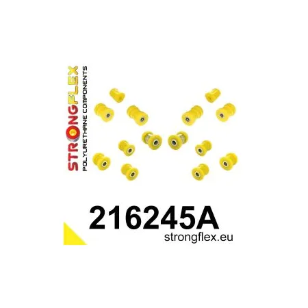 216245A: Zestaw tulei tylnego zawieszenia SPORT