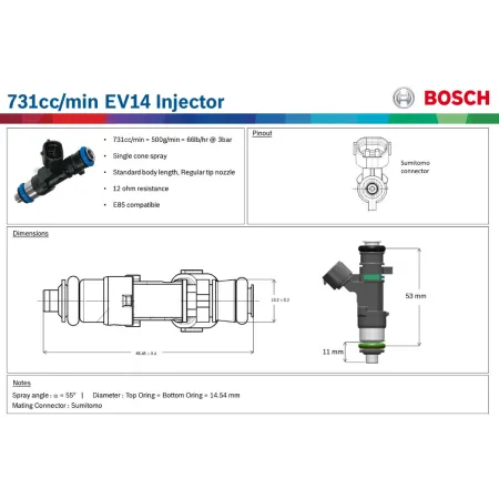 Wtrysk Bosch 731CC