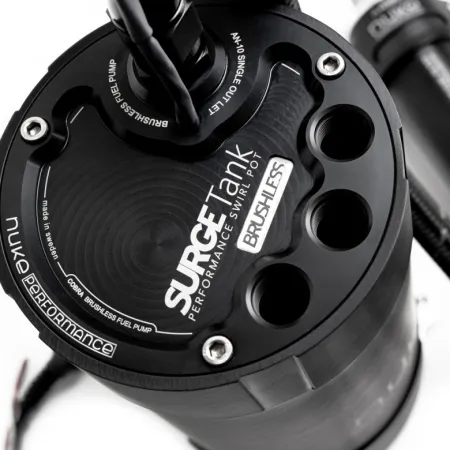 Nuke Performance 2G Fuel Surge Tank 3.0 liter with Protec Cobra Brushless FM60500 fuel pump