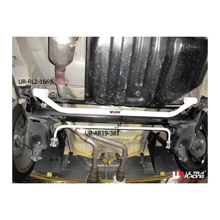 Rozpórka tylna dolna (Rear Lower Tiebar) 1669 Ultra Racing Daihatsu Copen 660T 02-11