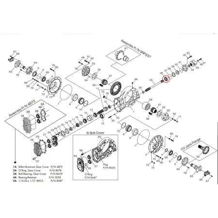 Winters Łożysko kulkowe wału dolnego 7390