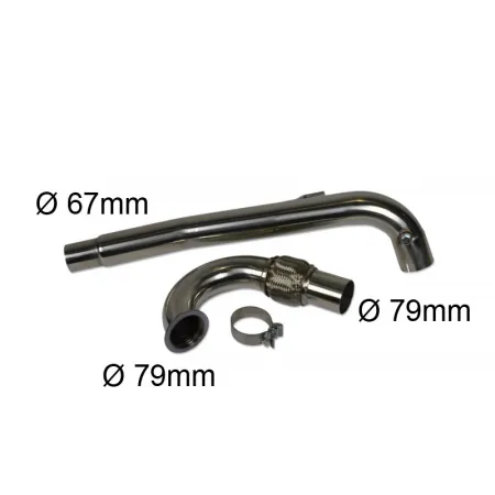 Downpipe Audi A3 8V Seat Leon 5F Skoda Octavia 5E Superb 3T VW Golf VII AU Passat B8