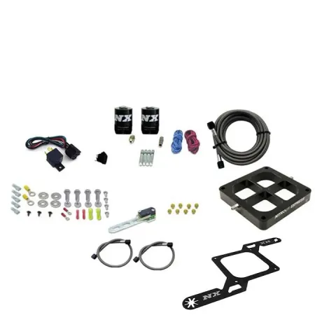 Billet Crossbar Plate System Dry Dual Stage 100-1000HP 4500 Flange without Bottle Nitrous Express NX 66247-00