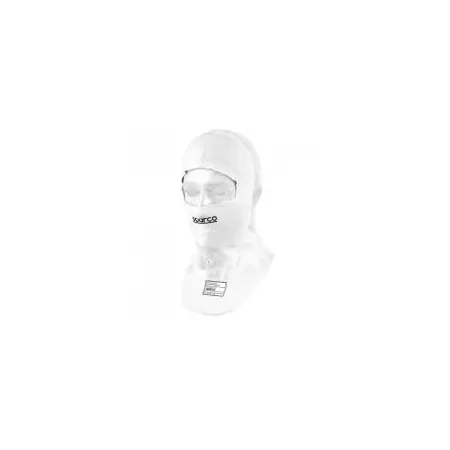 Sparco Balaclava Shield Tech White