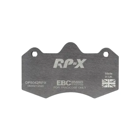 DP8042RPX Sportowe klocki hamulcowe RP-X Racing EBC Brakes Aston Martin Vanquish Vanquish S GINETTA F400 G60 Lotus Evora MORGAN Plus 8 Aero 8 Aero Cou