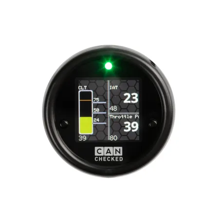 CANchecked MFD15 Gen2 Wyświetlacz parametrów uniwersalny w zestawie Przewód OBD2