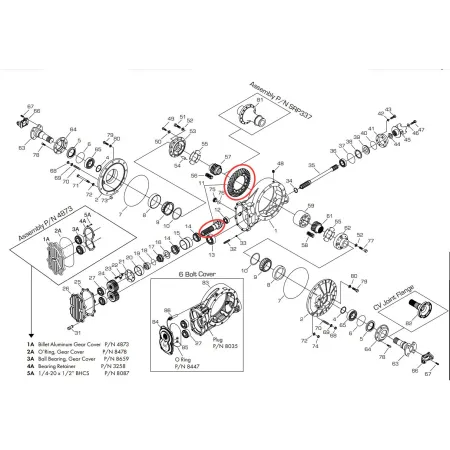 Winters Koło talerzowe i zębnik 4.12 standard 5714
