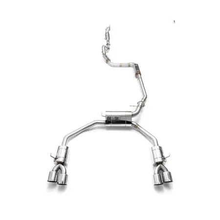 Kompletny układ wydechowy HONDA Civic Type R Fk2 2.0T z katalizatorem Euro 4 100 CPSI