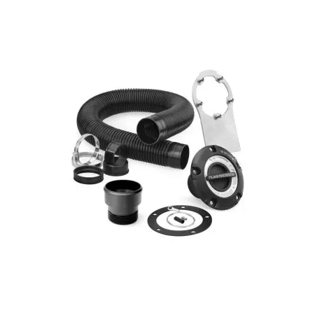 Nuke Performance Filler Cap and Fuel Hose Kit Steel Bracket with M6 Bolts for CFC Unit