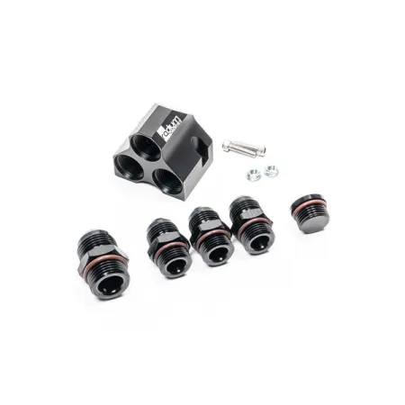 Distribution Block, 12-10-10-10 with Fittings Radium Engineering