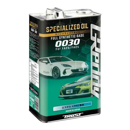 GReddy 0030 Specialized 0W30 Engine Oil for FA20 & FA24 (5L, GT86/GR86 & BRZ)