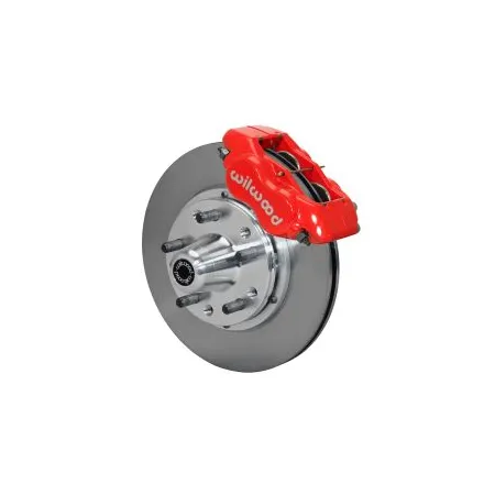 Wilwood 140-11018 Zestaw Hamulców Przednich Forged Dynalite Pro Series Czerwony 11.00 Ford Mustang 1984-1993