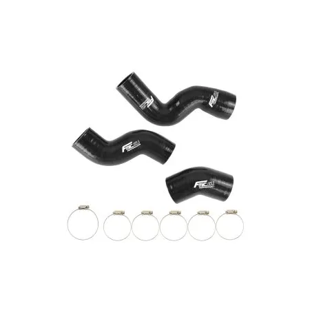 Zestaw Przewodów Silikonowych Intercoolera FMIC.EU Land Rover Discovery 2 TD5 1999-2004 - Czarny