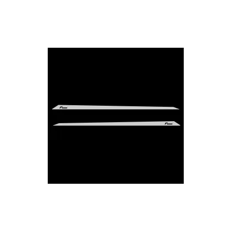 Racingline Door Decals Short Silver for VW Golf Polo Seat Leon A3 S3 RS3