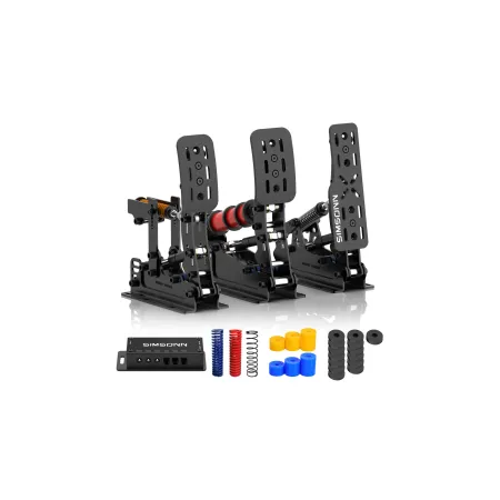 Pedalbox Pedały SIMSONN Plus X Racing Simracing Symulator - Czarny
