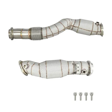 Downpipe FMIC.Pro BMW M2 M3 M4 G20 G80 S58 B30 2020- z katalizatorem i osłoną termiczną