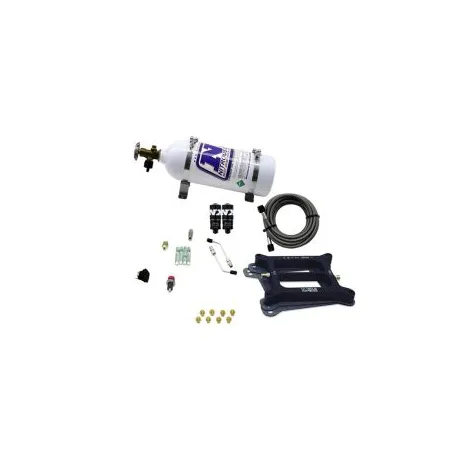 4150 Hitman Nitrous Plate System 100-150-200Hp with 5Lb Bottle Nitrous Express NX 40040-05