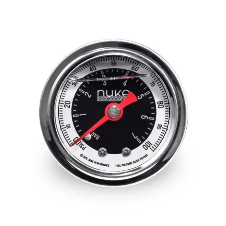 Nuke Performance Fuel Pressure Gauge 7 BAR / 100 PSI