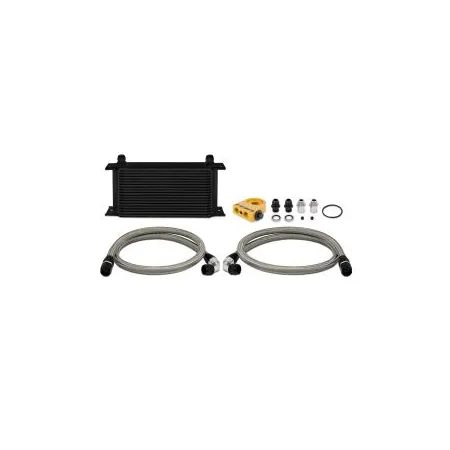 Mishimoto Universal 19 Row Thermostatic Oil Cooler Kit Black