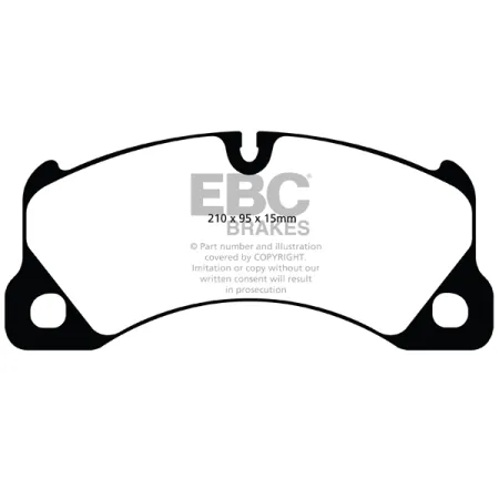 DP51835NDX Klocki hamulcowe BLUESTUFF NDX EBC Brakes Porsche Cayenne 9PA Cayenne 92A Cayenne Coupe Macan Panamera 970 Panamera 2nd Gen 971 Taycan Volk