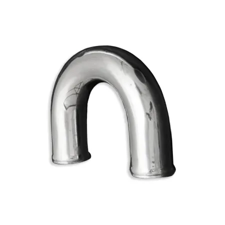 Kolanko aluminiowe 180' 63mm, 60cm