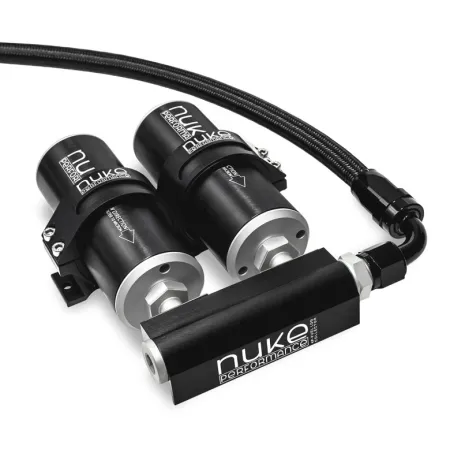 Nuke Performance Fuel Log Collector for 2x Nuke Fuel Filter Slim