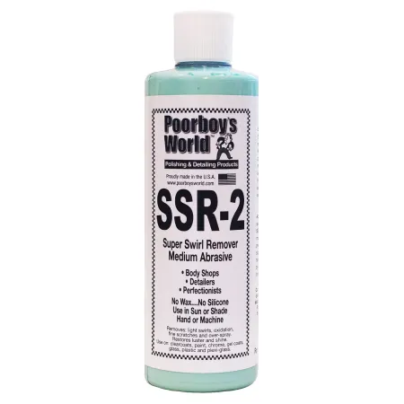 POORBOY'S WORLD SSR 2 Medium Abrasive Swirl Remover 473ml