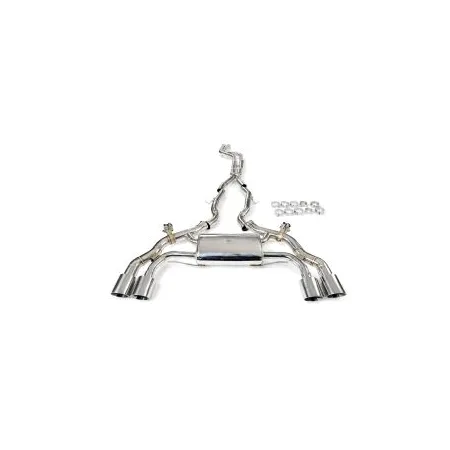 Aktywny układ wydechowy z klapami Cat-Back FMIC.Pro BMW X3M X4M F97 F98 3.0L S58 2019-2023