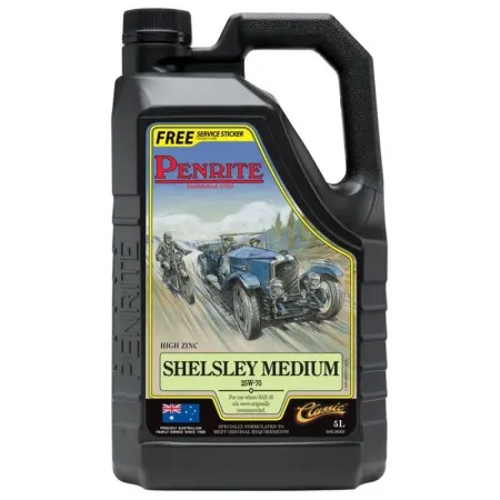 Olej silnikowy Penrite Classic Shelsley Medium 25W-70 Mineral 5L