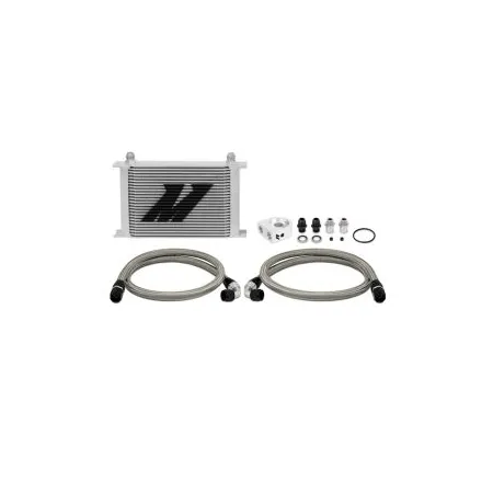 Mishimoto Universal 25 Row Oil Cooler Kit Silver