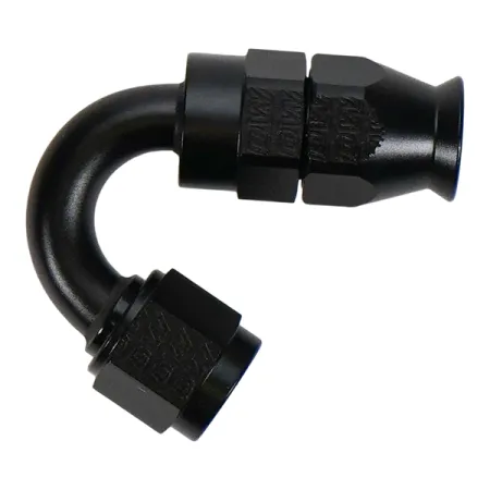 Końcówka przewodu 150° 6AN obrotowa żeńska Flare z tuleją Ferule/Olive PTFE DeatschWerks