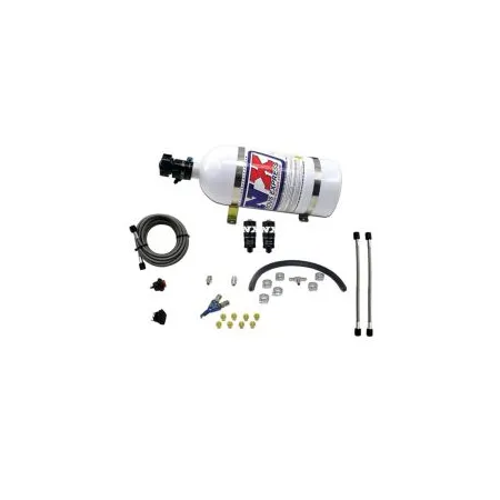 EFI Single Nozzle Piranha System 35-50-75Hp with 10Lb Bottle Nitrous Express NX 20001-10