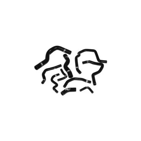 Zestaw Przewodów Silikonowych do Układu Chłodzenia FMIC.EU Honda Civic FD2 K20A 2.0L Type-R 06-10 - Czarny